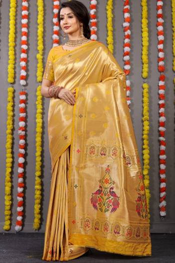 Amrut Paithani By Kasmora Pure Silk Wedding Saree Collection